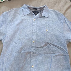 Stitchfix Mens Large Blue Shirt Subtle Design